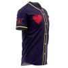Personalized First Outfit Hisoka HXH AOP Baseball Jersey SIDE Mockup - Anime Jersey Shop
