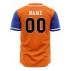 Personalized Goku Kami Kai DBZ AOP Baseball Jersey BACK Mockup - Anime Jersey Shop