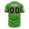 Personalized Hunter Association Gon HXH AOP Baseball Jersey BACK Mockup - Anime Jersey Shop
