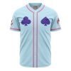 Personalized Hypnotic Eye Hisoka HXH AOP Baseball Jersey FRONT Mockup - Anime Jersey Shop