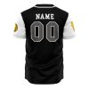 Personalized Mastadons Black PR AOP Baseball Jersey BACK Mockup - Anime Jersey Shop