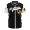 Personalized Mastadons Black PR AOP Baseball Jersey FRONT Mockup - Anime Jersey Shop