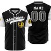 Personalized Mastadons Black PR AOP Baseball Jersey MAIN Mockup - Anime Jersey Shop