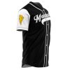 Personalized Mastadons Black PR AOP Baseball Jersey SIDE Mockup - Anime Jersey Shop