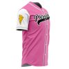 Personalized Pterodactyls Pink PR AOP Baseball Jersey SIDE Mockup 1 - Anime Jersey Shop