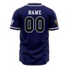Personalized Ravenclaw HP AOP Baseball Jersey BACK Mockup - Anime Jersey Shop