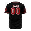 Personalized Sasuke Uchiha Clan Naruto AOP Baseball Jersey BACK Mockup - Anime Jersey Shop