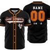 Personalized Soul Reaper Ichigo Bleach AOP Baseball Jersey MAIN Mockup - Anime Jersey Shop
