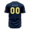 Personalized Space Cowboy CB AOP Baseball Jersey BACK Mockup - Anime Jersey Shop