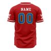 Personalized Straw Hats Luffy OP AOP Baseball Jersey BACK Mockup - Anime Jersey Shop