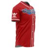 Personalized Straw Hats Luffy OP AOP Baseball Jersey SIDE Mockup - Anime Jersey Shop