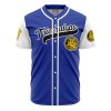 Personalized Triceratops Blue PR AOP Baseball Jersey FRONT Mockup - Anime Jersey Shop