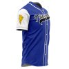 Personalized Triceratops Blue PR AOP Baseball Jersey SIDE Mockup - Anime Jersey Shop
