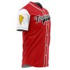 Personalized Tyrannosauruses Red PR AOP Baseball Jersey SIDE Mockup - Anime Jersey Shop