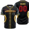 Personalized Umbreon Eeveelution P AOP Baseball Jersey MAIN Mockup - Anime Jersey Shop