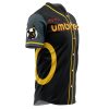 Personalized Umbreon Eeveelution P AOP Baseball Jersey SIDE Mockup - Anime Jersey Shop
