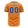 Personalized Z Fighters Goku Dragon Ball Z AOP Baseball Jersey BACK Mockup 1 - Anime Jersey Shop