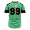 Planet Express Futurama AOP Baseball Jersey AOP Baseball Jersey BACK Mockup - Anime Jersey Shop