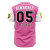 Pterodactyls Pink PR AOP Baseball Jersey AOP Baseball Jersey BACK Mockup - Anime Jersey Shop