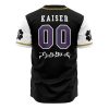 Purple Orcas BC AOP Baseball Jersey AOP Baseball Jersey BACK Mockup - Anime Jersey Shop