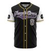 Purple Orcas BC AOP Baseball Jersey AOP Baseball Jersey FRONT Mockup - Anime Jersey Shop