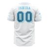 Quincy Ishida Bleach AOP Baseball Jersey BACK Mockup - Anime Jersey Shop