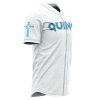 Quincy Ishida Bleach AOP AOP Baseball Jersey SIDE Mockup - Anime Jersey Shop