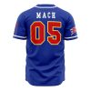 Racer Motors Speed Racer AOP Baseball Jersey BACK Mockup - Anime Jersey Shop