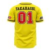 Red Suns Initial D AOP Baseball Jersey AOP Baseball Jersey BACK Mockup - Anime Jersey Shop