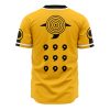 Sage of 6 Paths Naruto Yellow AOP Baseball Jersey AOP Baseball Jersey BACK Mockup - Anime Jersey Shop