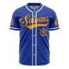Saiyan Vegeta V2 Dragon Ball Z AOP Baseball Jersey FRONT Mockup - Anime Jersey Shop