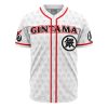 Sakata Gintoki AOP Baseball Jersey FRONT Mockup - Anime Jersey Shop