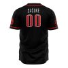 Sasuke Uchiha Naruto AOP Baseball Jersey BACK Mockup - Anime Jersey Shop