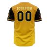 Shirai Ryu Scorpion MK AOP Baseball Jersey AOP Baseball Jersey BACK Mockup - Anime Jersey Shop