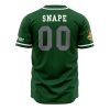 Slytherin Serpents House Harry Potter AOP Baseball Jersey AOP Baseball Jersey BACK Mockup - Anime Jersey Shop