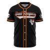 Soul Reaper Ichigo Bleach AOP Baseball Jersey AOP Baseball Jersey FRONT Mockup - Anime Jersey Shop