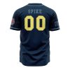 Space Cowboy CB AOP Baseball Jersey AOP Baseball Jersey BACK Mockup - Anime Jersey Shop