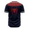 Spiderman Marvel AOP Baseball Jersey BACK Mockup - Anime Jersey Shop