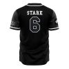 Starks of Winterfell GOT AOP Baseball Jersey AOP Baseball Jersey BACK Mockup 2 - Anime Jersey Shop