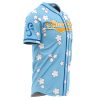 Straw Hats Nami One Piece AOP Baseball Jersey SIDE Mockup - Anime Jersey Shop