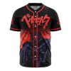 Struggler Berserk AOP Baseball Jersey AOP Baseball Jersey FRONT Mockup - Anime Jersey Shop