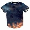 Sword Art Online SAO Kirito Asuna Together Hip Hop 3D Baseball Jersey 2 - Anime Jersey Shop