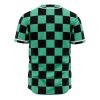 Tanjiro Kamado Demon Slayer AOP Baseball Jersey BACK Mockup - Anime Jersey Shop