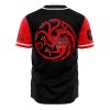 Targaryens of Dragonstone GOT AOP Baseball Jersey AOP Baseball Jersey BACK Mockup - Anime Jersey Shop
