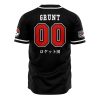 Team Rocket Grunt Black Pokemon AOP Baseball Jersey AOP Baseball Jersey BACK Mockup - Anime Jersey Shop