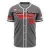 Team Rocket Grunt Pokemon AOP Baseball Jersey AOP Baseball Jersey FRONT Mockup - Anime Jersey Shop