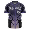 The Shadow Monarch SL AOP Baseball Jersey FRONT Mockup - Anime Jersey Shop