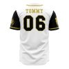 Tigerzoids PR AOP Baseball Jersey AOP Baseball Jersey BACK Mockup - Anime Jersey Shop