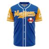 Toad SMB AOP Baseball Jersey FRONT Mockup - Anime Jersey Shop