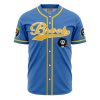 Trippy Hippie Trip Brook One Piece AOP Baseball Jersey FRONT Mockup - Anime Jersey Shop